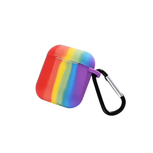 Apple AirPods shell cor arco-íris