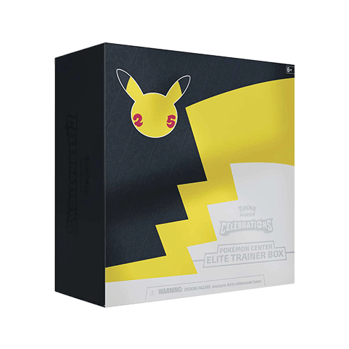 Celebrações do 25º Aniversário do TCG Caixa de Treinador Elite Exclusiva do Centro Pokémon Pokémon