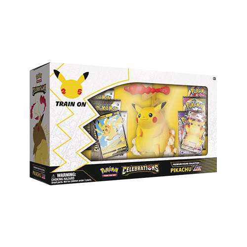 Comemorações do 25º aniversário do TCG Premium Pikachu VMAX Pokémon