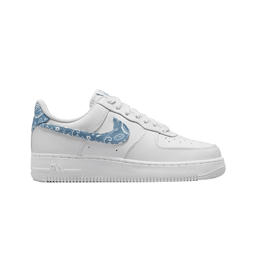 Air Force 1 Low '07 Essential White Worn Blue Paisley (W) Nike